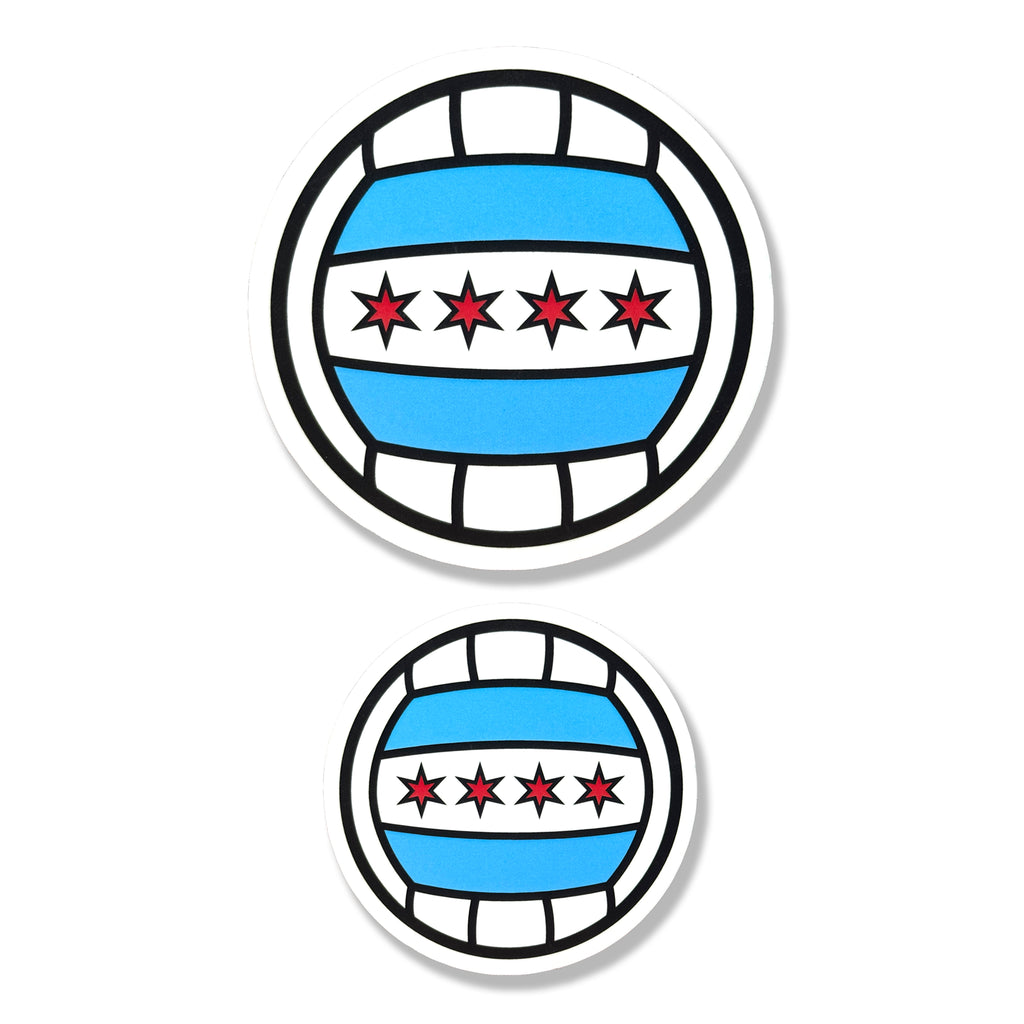 Chicago Volleyball Stickers