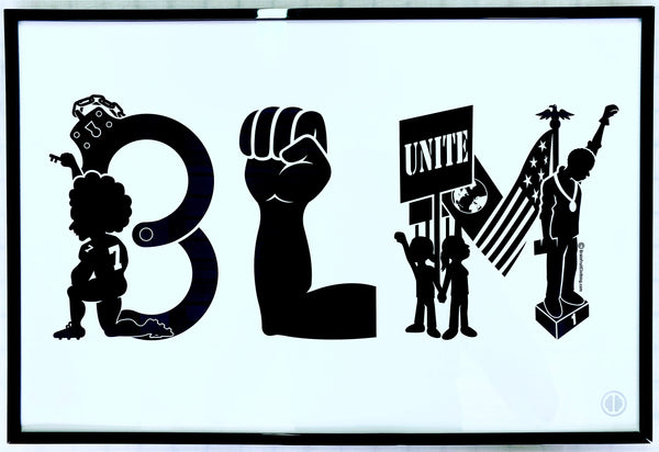 "BLM" Poster (12"x18")