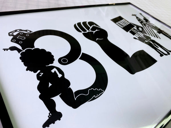 "BLM" Poster (12"x18")